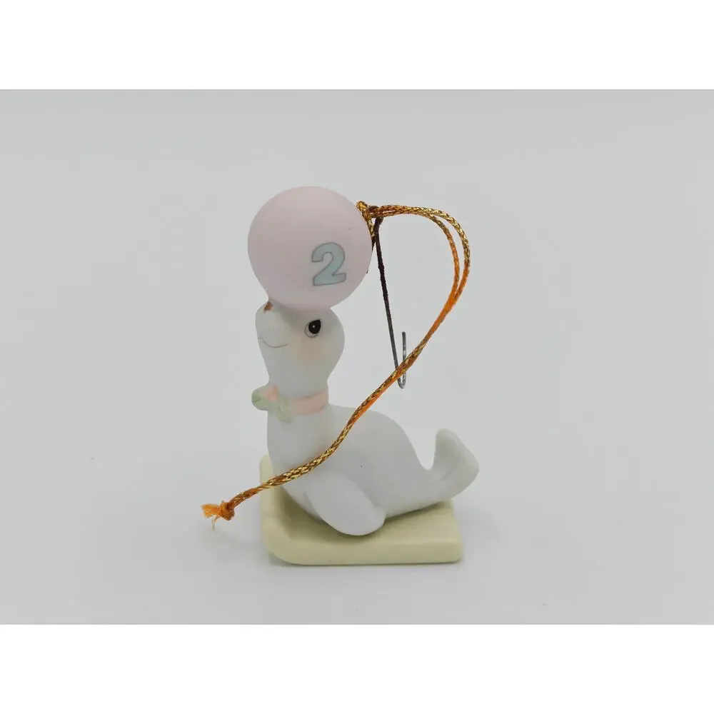 Precious Moments 521094 God Bless You This Christmas Enesco Seal Figurine 1998